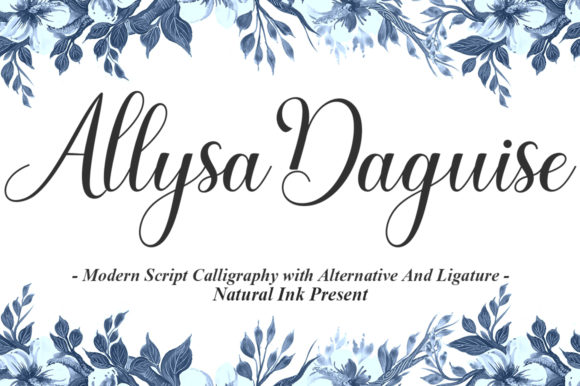 Allysa Daguise: A Timeless Choice for Elegant Typography