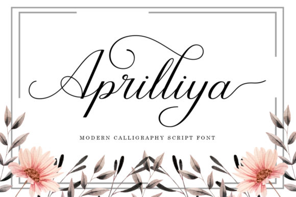 Aprilliya: Elegant Script for Every Design