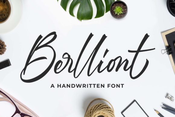 Berlliont: Elegant Handwritten Style for Every Design