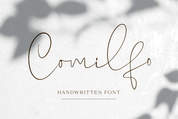 Comilfo: A Timeless Handwritten Font for Strategic Design