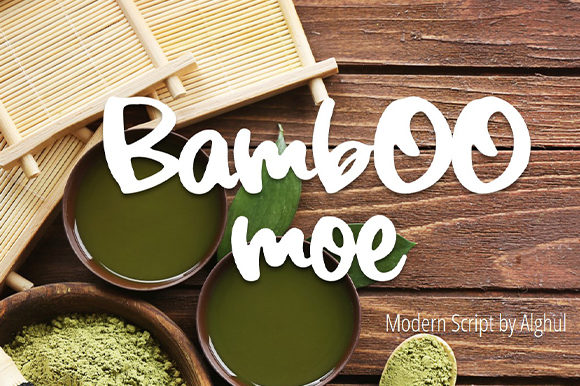 Discover the Charm of Bamboomoe: A Handwritten Font That Elevates Your Projects