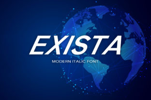 Exista: A Versatile Display Font for Modern Design Workflows