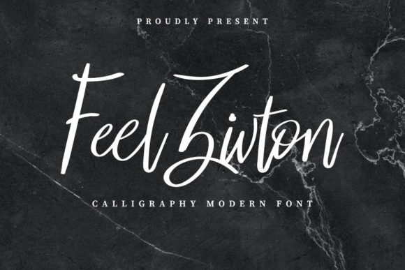 Feel Zivton: A Timeless Handwritten Font