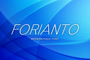 Forianto: A Modern Twist on Timeless Typography
