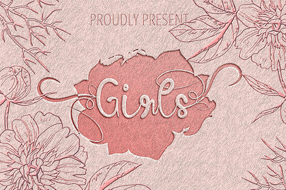 Girls: A Handwritten Font for Timeless and Stylish Design