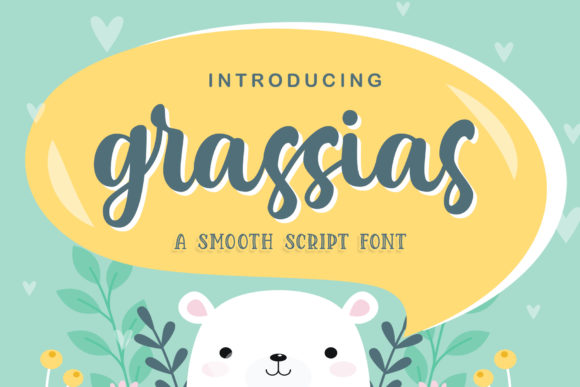 Grassias: A Flowing Handwritten Font