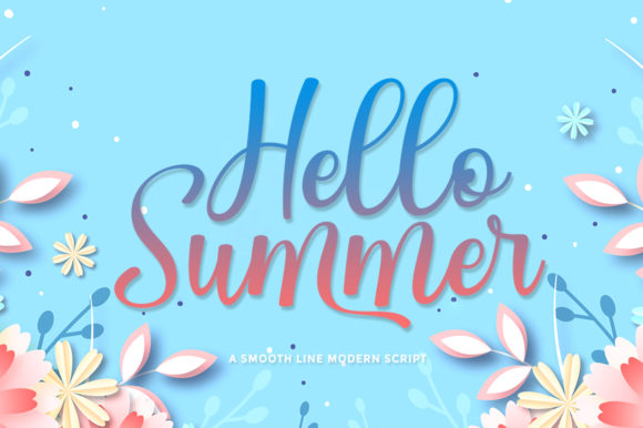 Hello Summer: A Timeless Handwritten Font for Every Design