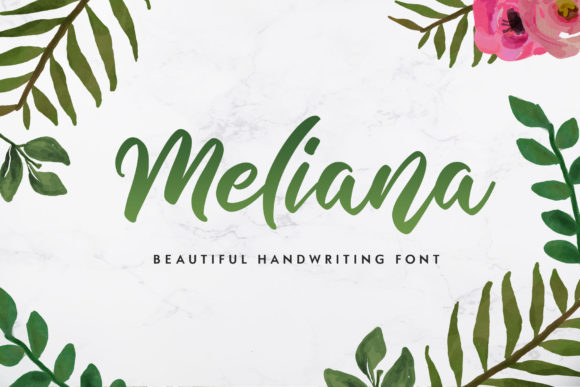 Meliana: A Versatile and Elegant Handwritten Font