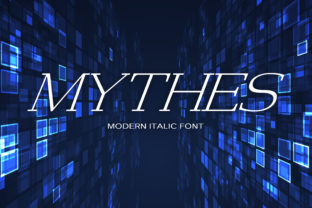 Mythes: A Versatile and Dynamic Display Font for Modern Design