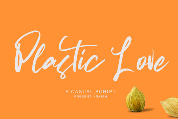 Plastic Love: A Timeless Handwritten Font for Every Design