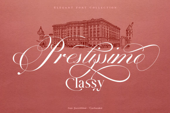 Prestissimo Classy: A Timeless Handwritten Font for Elegant Design