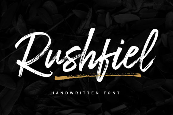 Rushfiel: A Timeless Handwritten Font for Creative Expression