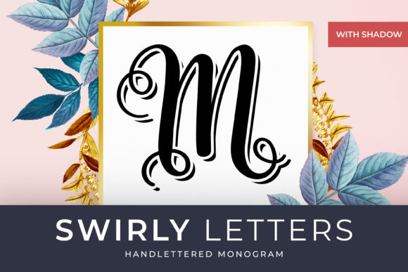 Swirly Letters: A Timeless Handwritten Font