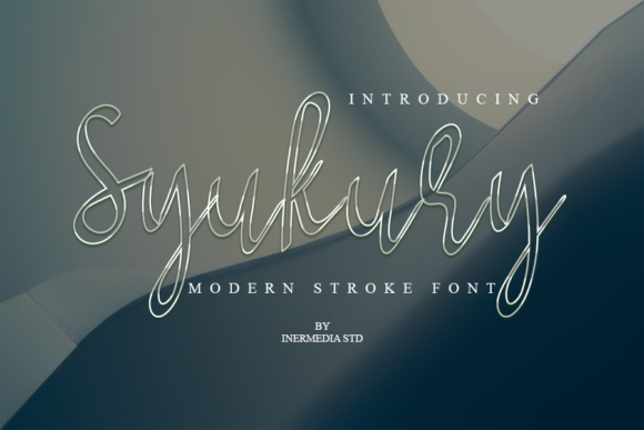 Syukury: A Handwritten Font with Timeless Elegance