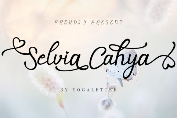 The Timeless Elegance of Selvia Cahya: A Font for Modern Creativity