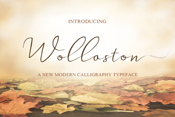 Wollaston: Elegant Handwritten Font